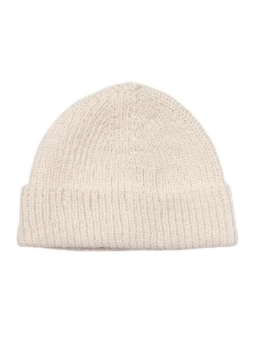 Minimalisma - Bonnet en laine d'alpaga - Crème