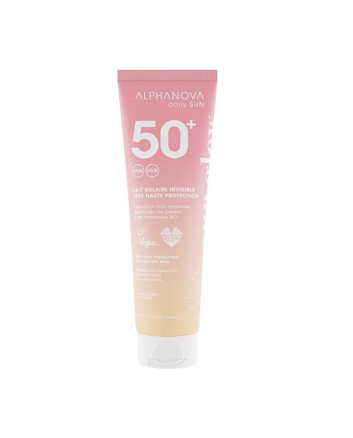 ALPHANOVA SUN - Lait solaire invisible - SPF50+ ALPHANOVA SUN - Lait solaire invisible - SPF50+