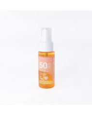 ALPHANOVA SUN – Huile solaire haute protection SPF50 Sun Glow – Format voyage