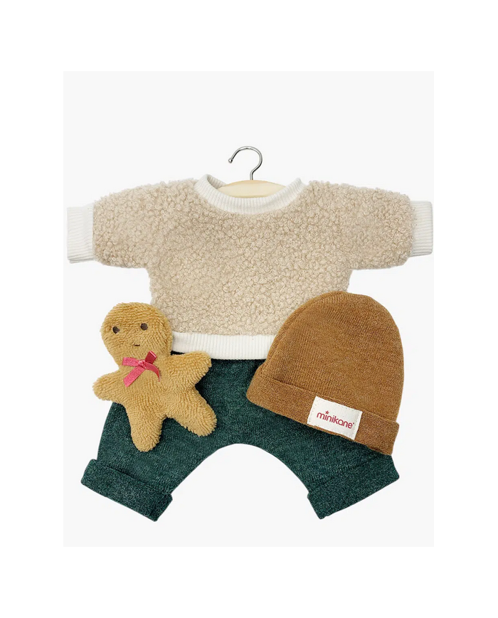 MINIKANE - ensemble 3 pièces pain d'épices