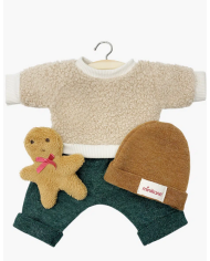 MINIKANE - babies - dors bien velours vert MINIKANE - babies - dors bien velours vert