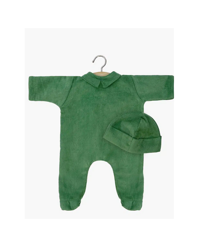 MINIKANE - babies - dors bien velours vert MINIKANE - babies - dors bien velours vert