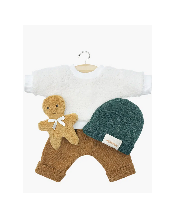 MINIKANE - Babies - ensemble 3 pièces pain d'épices - caramel
