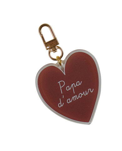 ATELIER WAGRAM - Porte-clés - Papa d'amour ATELIER WAGRAM - Porte-clés - Papa d'amour