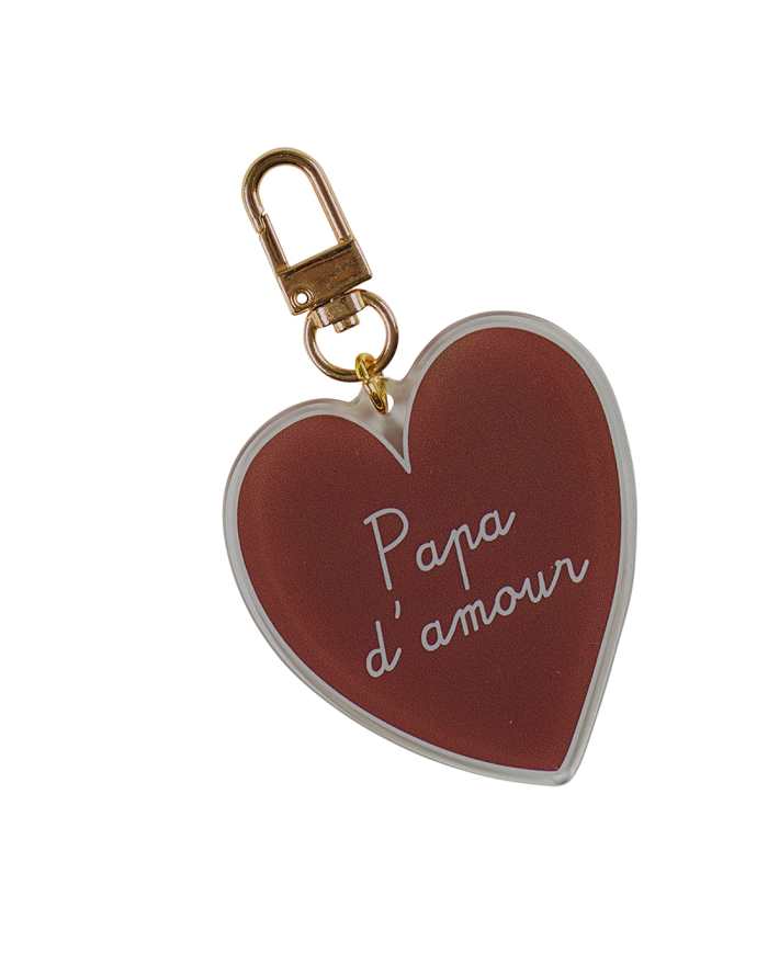 ATELIER WAGRAM - Porte-clés - Papa d'amour ATELIER WAGRAM - Porte-clés - Papa d'amour