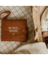 ATELIER WAGRAM - Mini album photo - Velours brique