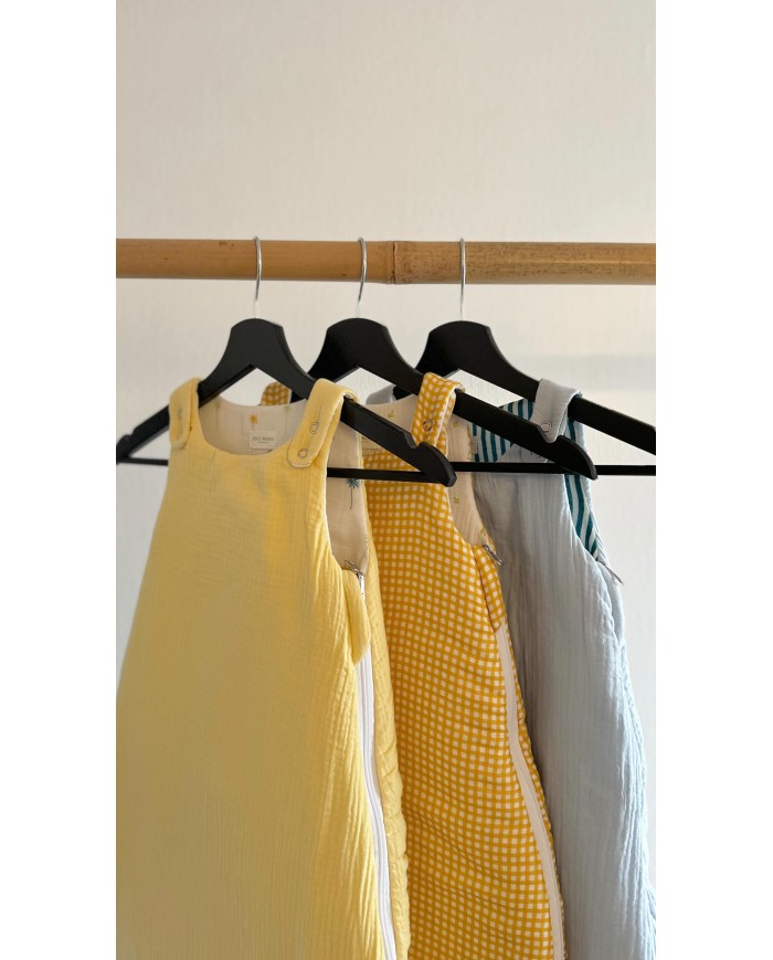 JOLI NOUS - Gigoteuse jaune et palmiers réversible JOLI NOUS - Gigoteuse jaune et palmiers réversible