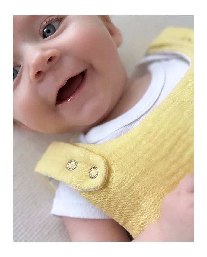 JOLI NOUS - Gigoteuse jaune et palmiers réversible JOLI NOUS - Gigoteuse jaune et palmiers réversible