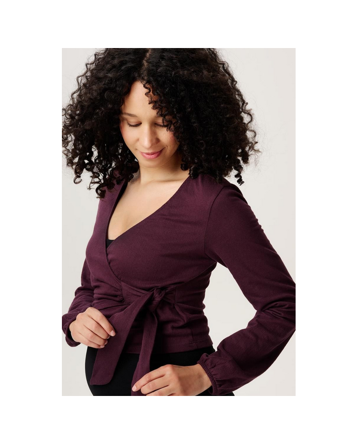 NOPPIES - Top de grossesse et allaitement - JAH-NELL - Plum NOPPIES - Top de grossesse et allaitement - JAH-NELL - Plum