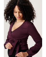 NOPPIES - Top de grossesse et allaitement - JAH-NELL - Plum NOPPIES - Top de grossesse et allaitement - JAH-NELL - Plum