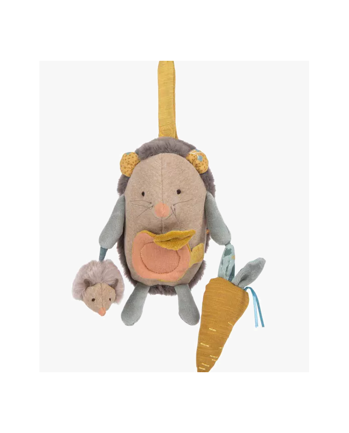 MOULIN ROTY - Hérisson d'activités à suspendre - Trois petits lapins MOULIN ROTY - Hérisson d'activités à suspendre - Trois petits lapins