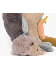 MOULIN ROTY - Hérisson d'activités à suspendre - Trois petits lapins MOULIN ROTY - Hérisson d'activités à suspendre - Trois petits lapins