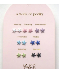 YUKO B. - Boucles d'oreilles - Un an de poésie - Parme