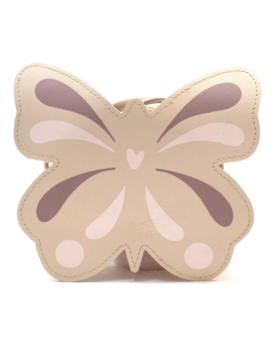 YUKO.B - Sac en bandoulière enfant - MEILIN - Papillon beige