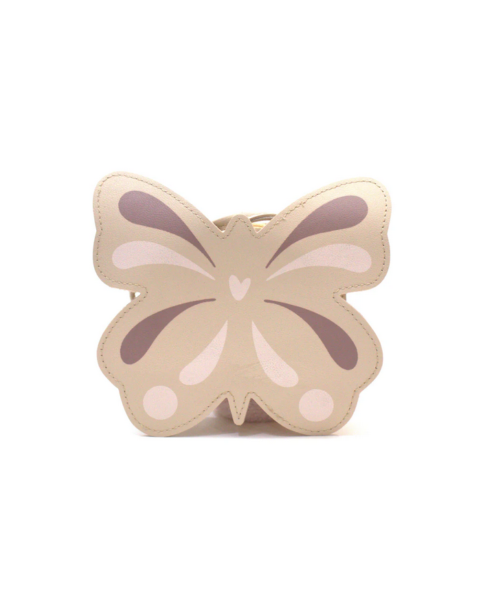 YUKO.B - Sac en bandoulière enfant - MEILIN - Papillon beige YUKO.B - Sac en bandoulière enfant - MEILIN - Papillon beige