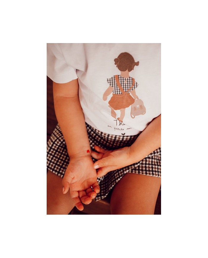 copy of MON PETIT LEON - Couverture "petit amour" - Branchage - Camel