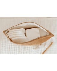 MON PETIT LEON - Trousse en gaze de coton - Couleur au choix MON PETIT LEON - Trousse en gaze de coton - Couleur au choix