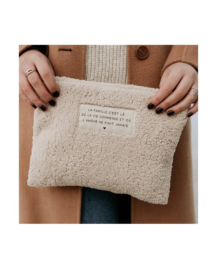 MON PETIT LEON - Pochette en moumoute MON PETIT LEON - Pochette en moumoute