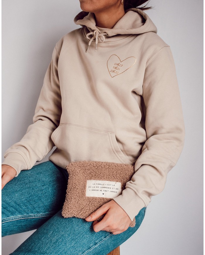 copy of MON PETIT LEON - Couverture "petit amour" - Branchage - Camel