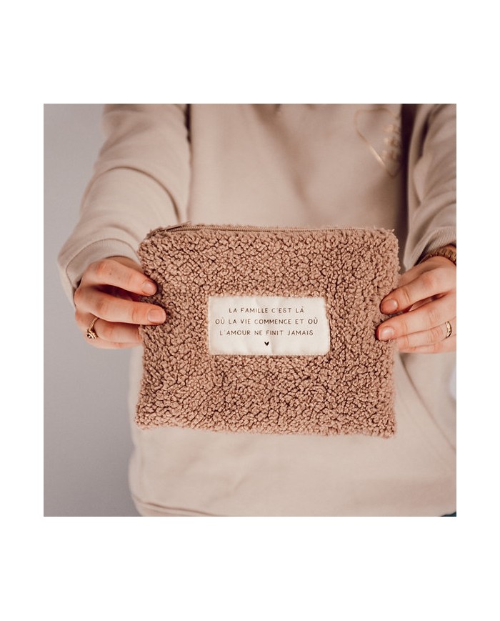 copy of MON PETIT LEON - Couverture "petit amour" - Branchage - Camel