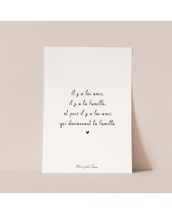 MON PETIT LEON - Carte avec citation au choix