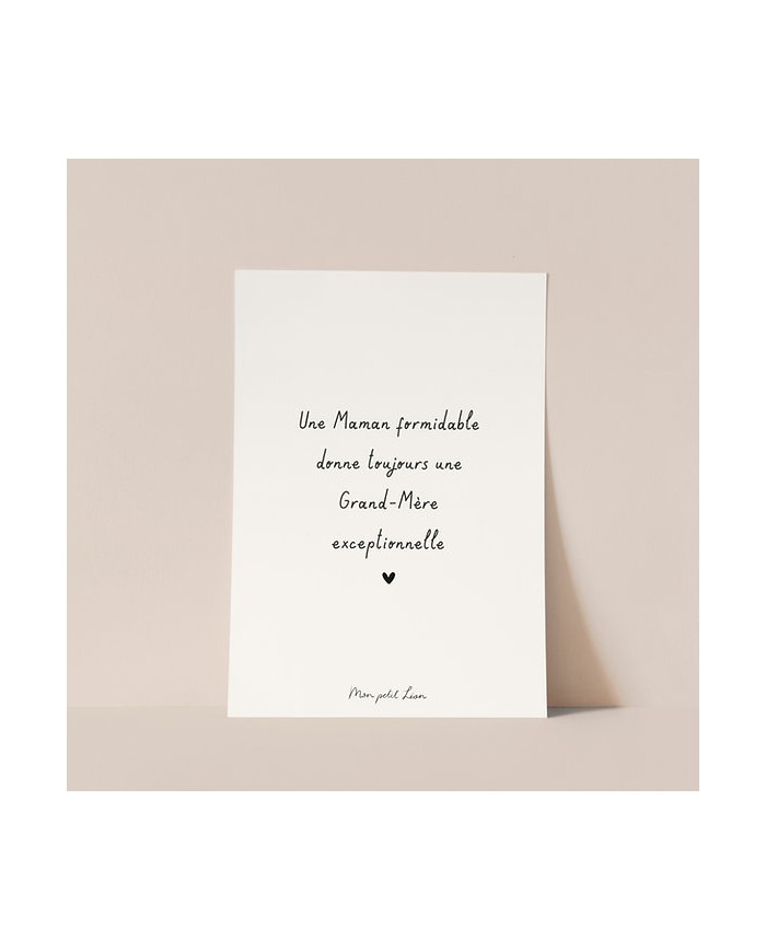 copy of MON PETIT LEON - Couverture "petit amour" - Branchage - Camel