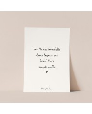 copy of MON PETIT LEON - Couverture "petit amour" - Branchage - Camel