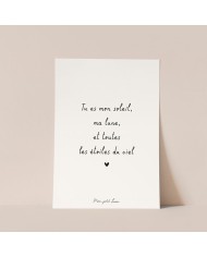 copy of MON PETIT LEON - Couverture "petit amour" - Branchage - Camel