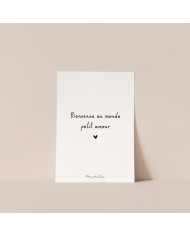 copy of MON PETIT LEON - Couverture "petit amour" - Branchage - Camel