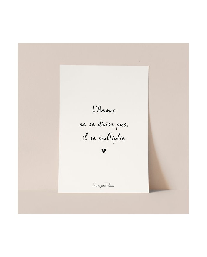 copy of MON PETIT LEON - Couverture "petit amour" - Branchage - Camel