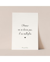 MON PETIT LEON - Carte avec citation au choix