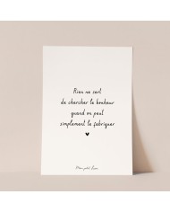 copy of MON PETIT LEON - Couverture "petit amour" - Branchage - Camel