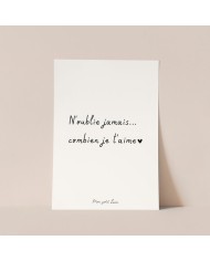 copy of MON PETIT LEON - Couverture "petit amour" - Branchage - Camel