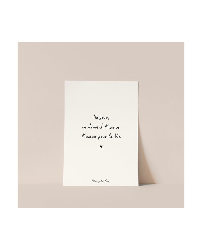 copy of MON PETIT LEON - Couverture "petit amour" - Branchage - Camel