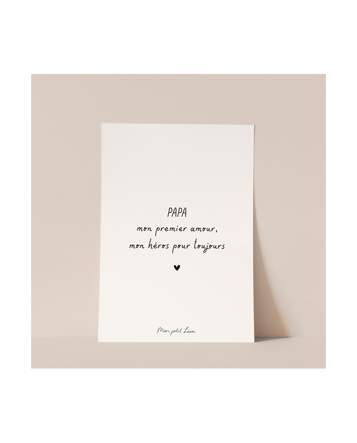 copy of MON PETIT LEON - Couverture "petit amour" - Branchage - Camel