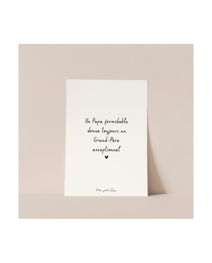 copy of MON PETIT LEON - Couverture "petit amour" - Branchage - Camel