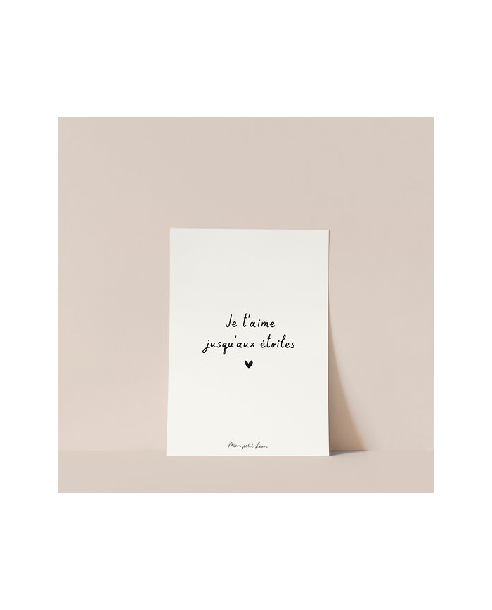 MON PETIT LEON - Carte avec citation au choix