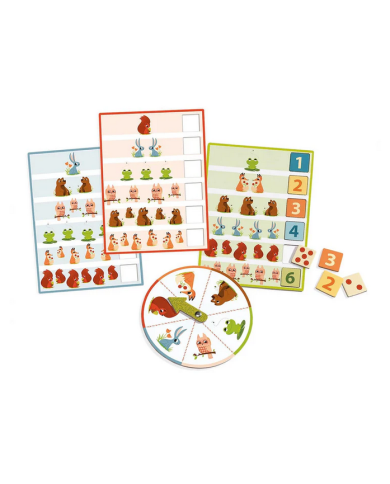 DJECO - Bingo 1,2,3 chiffres