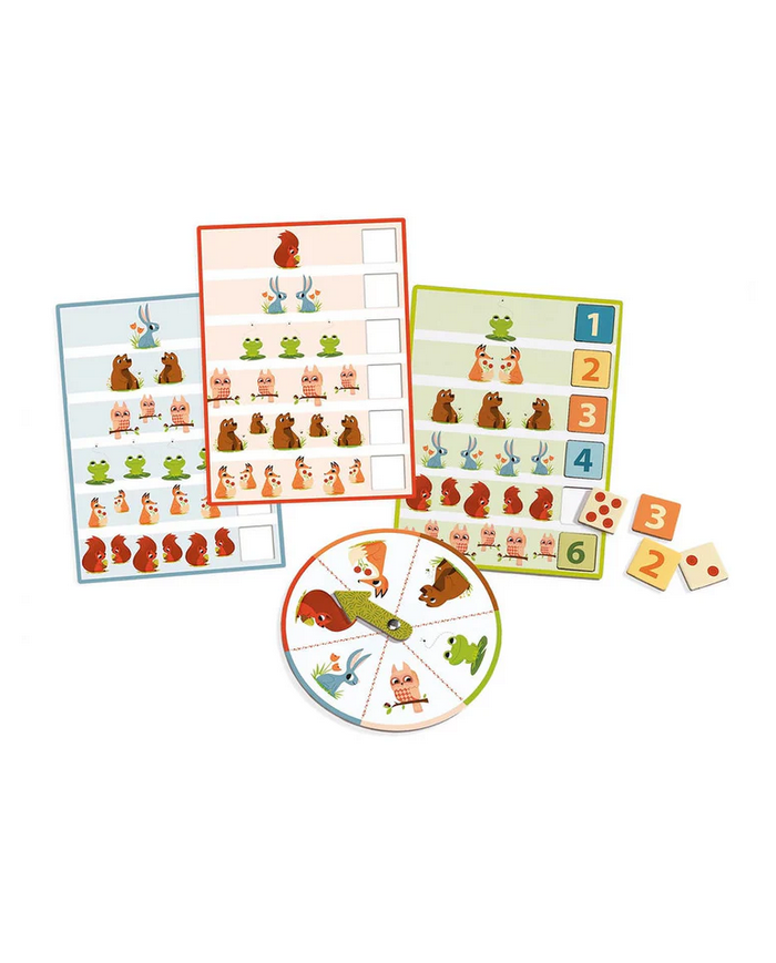 DJECO - Bingo 1,2,3 chiffres DJECO - Bingo 1,2,3 chiffres