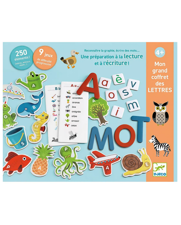 DJECO - Mon grand coffret des lettres