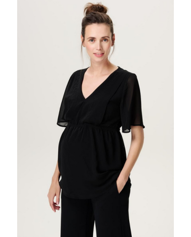 NOPPIES - Blouse - ALISA - Noir