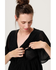 NOPPIES - Blouse - ALISA - Noir