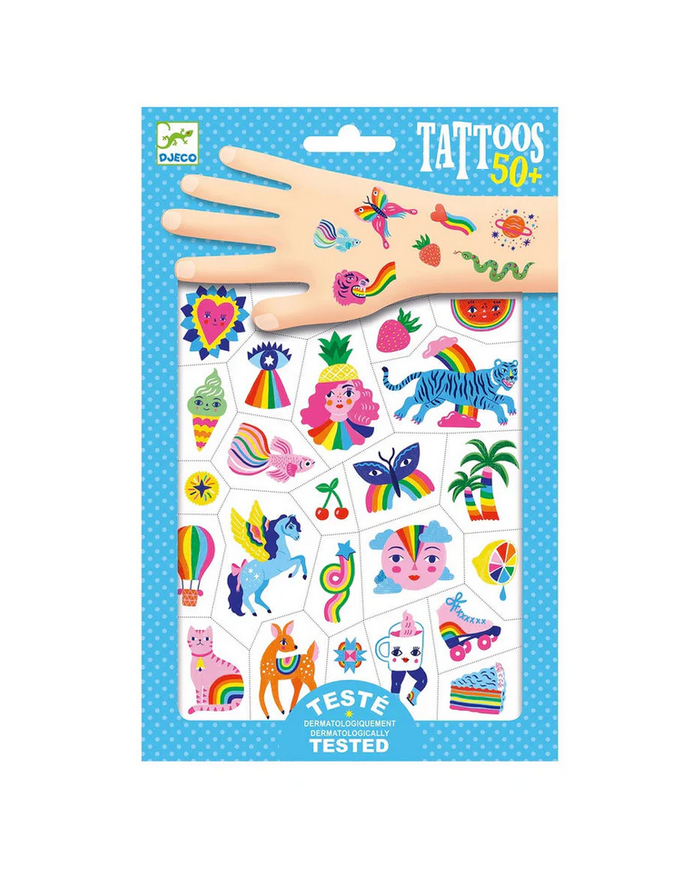 DJECO - Tattoos - Rainbow