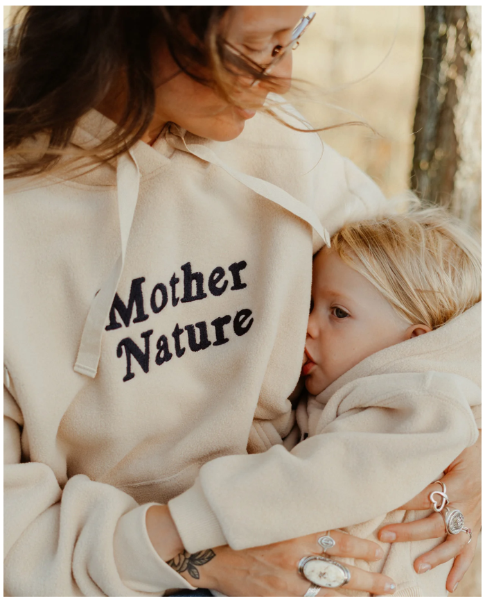 EMOI EMOI - Hoodie d'allaitement - Mother Nature - Beige EMOI EMOI - Hoodie d'allaitement - Mother Nature - Beige