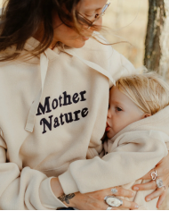 EMOI EMOI - Hoodie d'allaitement - Mother Nature - Beige EMOI EMOI - Hoodie d'allaitement - Mother Nature - Beige