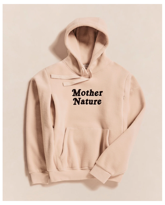 EMOI EMOI - Hoodie d'allaitement - Mother Nature - Beige EMOI EMOI - Hoodie d'allaitement - Mother Nature - Beige