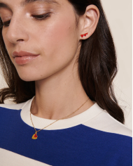 EMOI EMOI - Boucles d'oreilles - CLARISSE - 3 coeurs EMOI EMOI - Boucles d'oreilles - CLARISSE - 3 coeurs