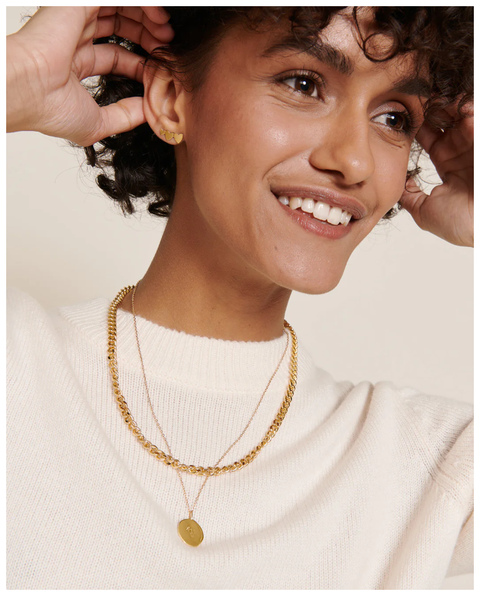 EMOI EMOI - Boucles d'oreilles - CLARISSE - 3 coeurs EMOI EMOI - Boucles d'oreilles - CLARISSE - 3 coeurs