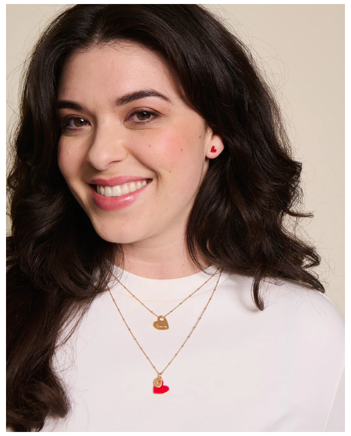 EMOI EMOI - Boucles d'oreilles - CELESTE - Coeur EMOI EMOI - Boucles d'oreilles - CELESTE - Coeur