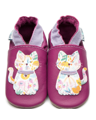 INCH BLUE - Chaussons anti-glisse - CHAT raisin